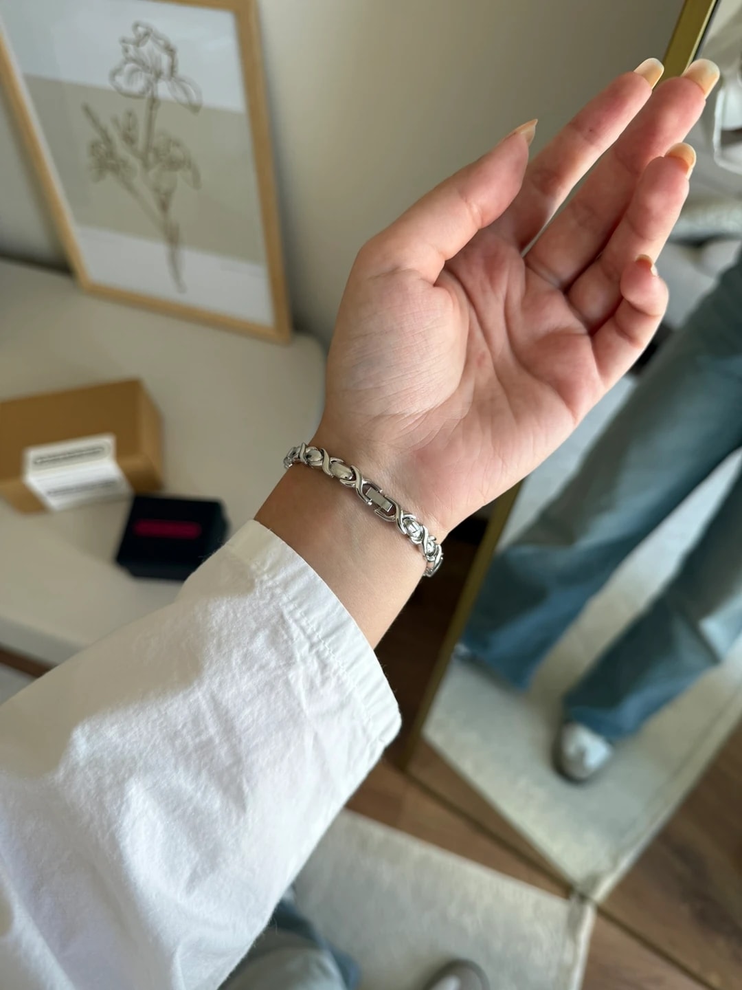 Meffa Minimal Vintage Model Kadın Kol Saati Gümüş  (Beyaz Kadran)


