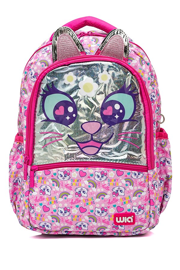 Wia Sweet Cat Kız Çocuk İlkokul Çantası