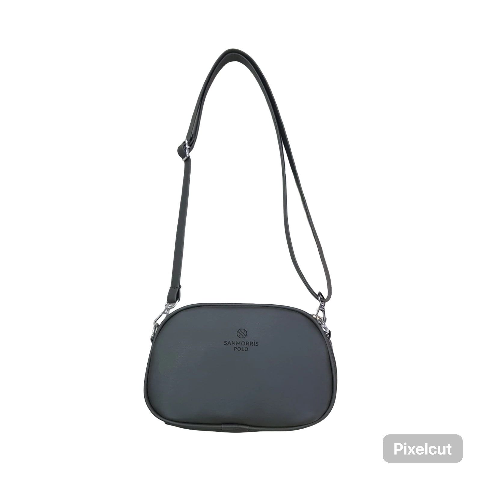 San Kadın Ayarlanabilir Çapraz Askılı 3 bölmeli Omuz ve Çapraz Çanta San1423 - Yeşil