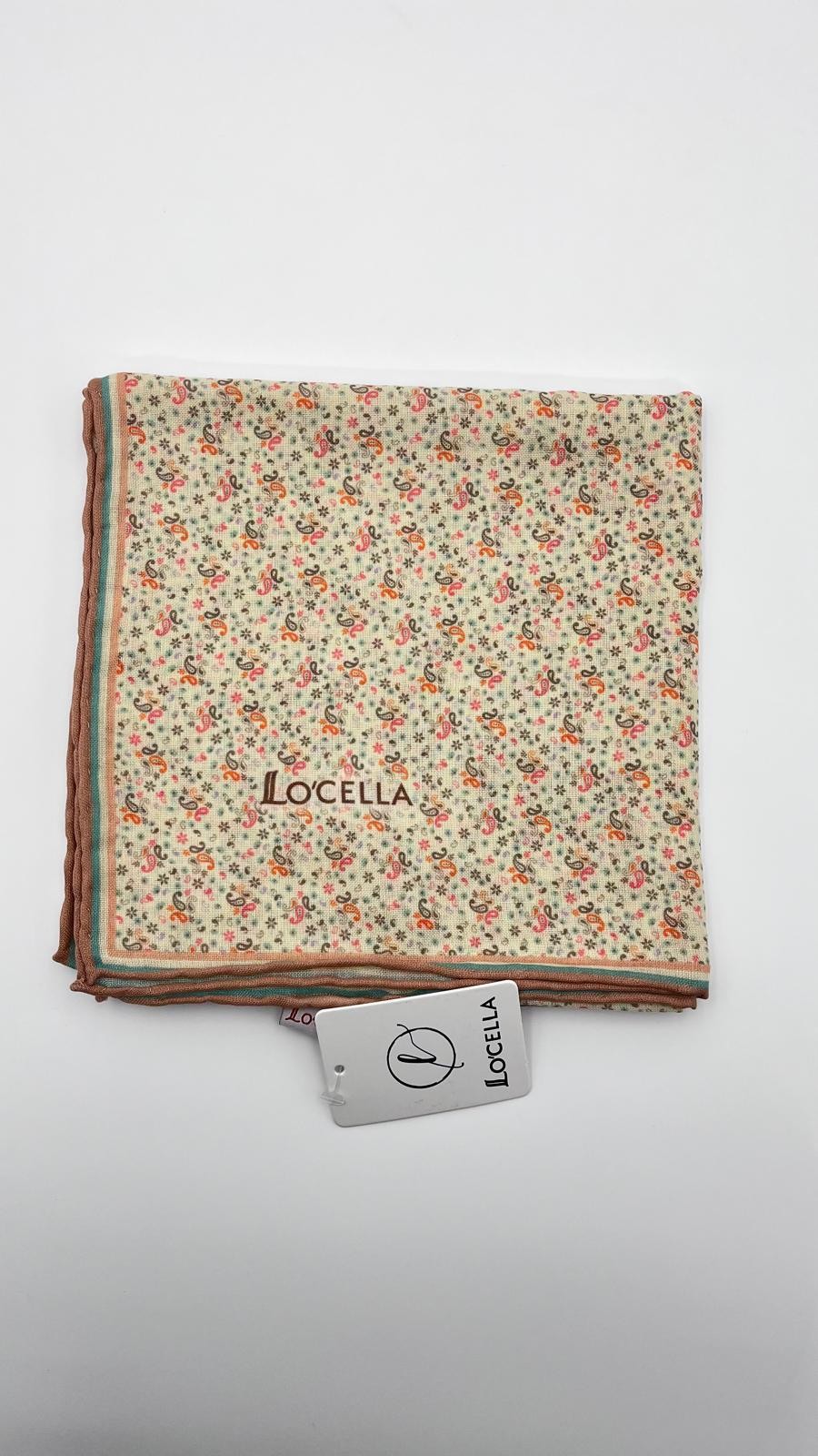 Locella Çiçekli Soft Eşarp - SARI