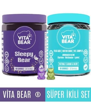 Vıta Bear Sleepy Bear + Strong Hair