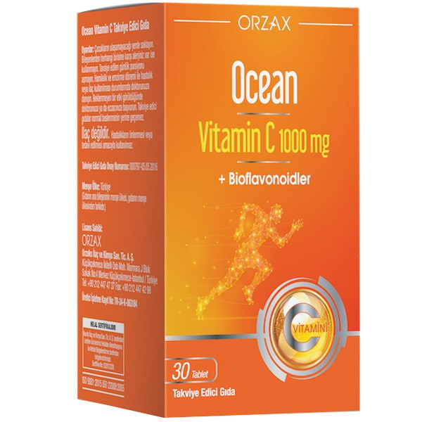 Orzax Ocean Vitamin C 30 Tablet