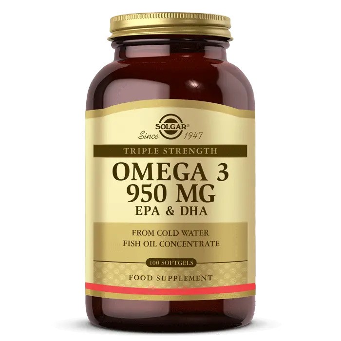 Solgar Omega 3 950 mg 100 Yumuşak Jelatinli Kapsül