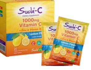 Suda Vitamin C 1000 mg Limon Özlü 20 Saşe
