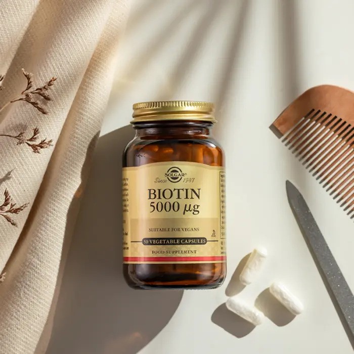 Solgar Biotin 5000 mcg 50 Kapsül