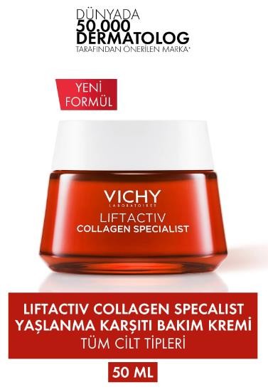 Vichy Liftactiv Collagen Specialist Bakım Kremi 50 ml