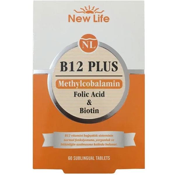 NEW LIFE B12 PLUS METHYLCOBALAMIN 60 TB