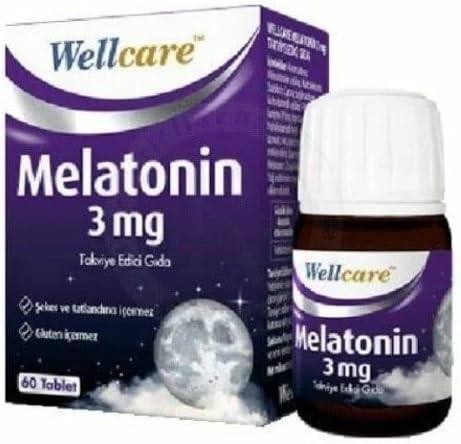 Wellcare Melatonin 3 mg 60 Tablet