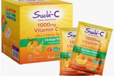 Suda Vitamin Suda C Orange Portakal 20 Saşe