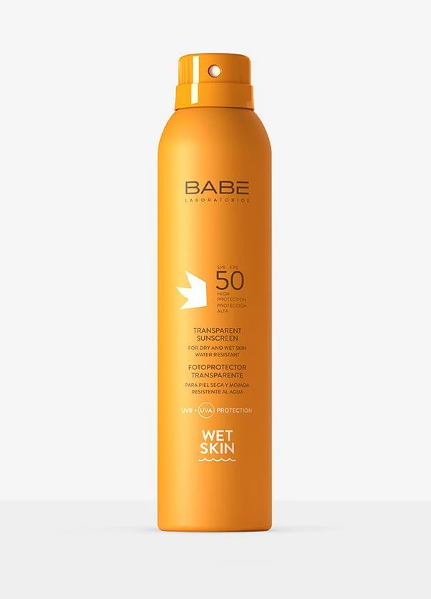 Babe Transparent Sunscreen Wet Skin SPF50 200ml