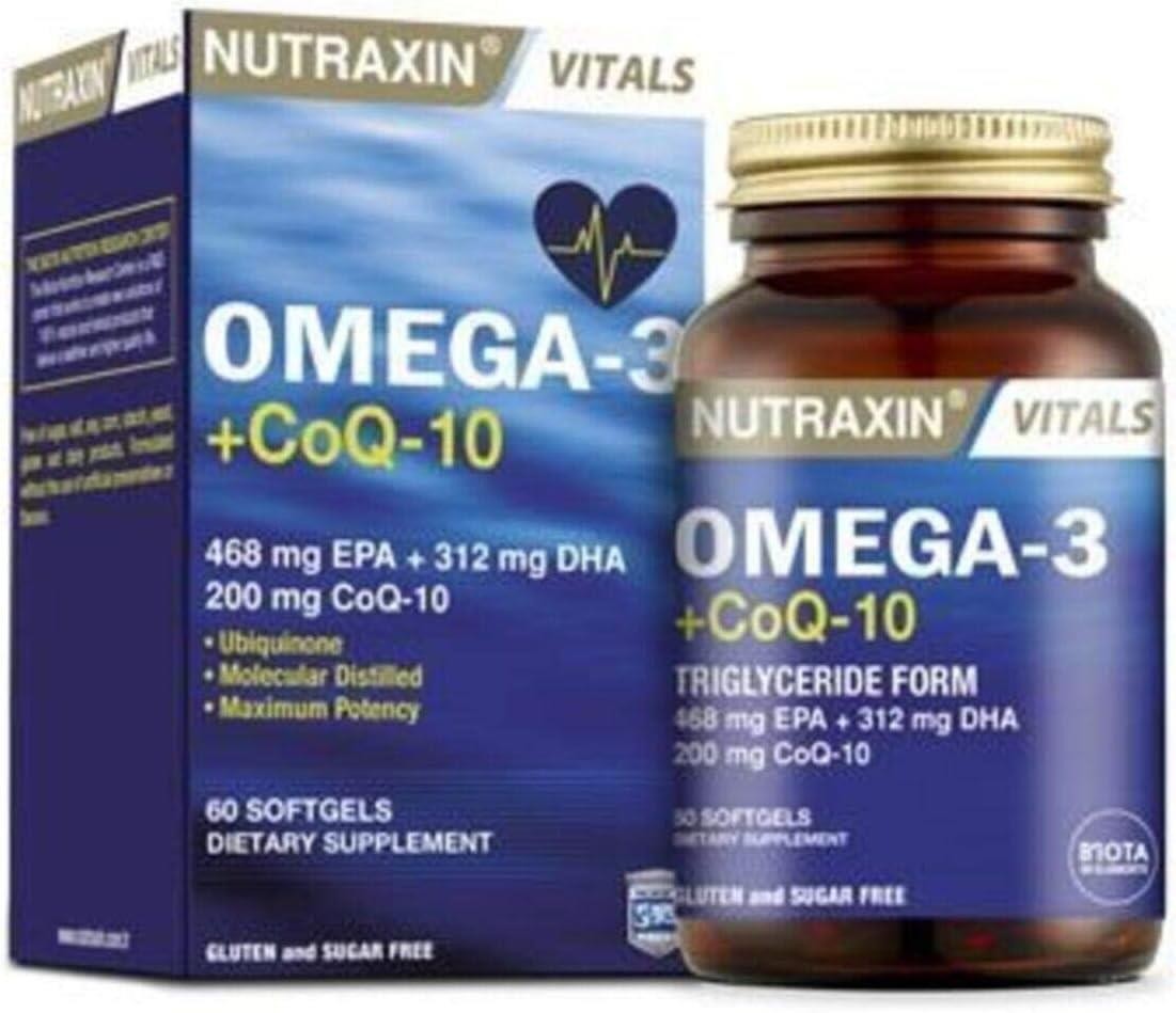 Nutraxin Omega-3+CoQ-10 60g