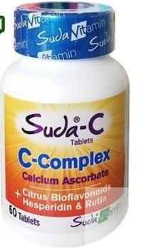 Suda Vitamin Suda-C C-Complex Takviye Edici Gıda 60 Tablet