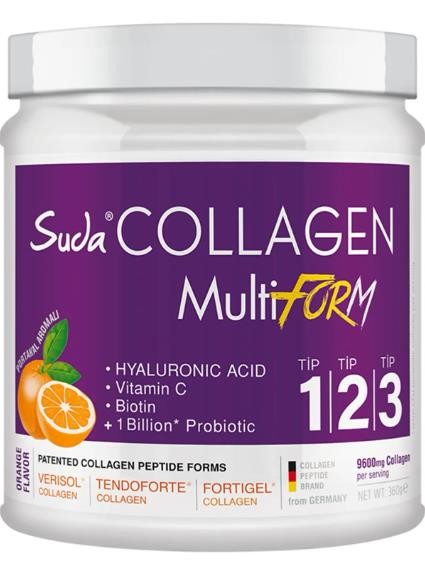 Suda Collagen Multiform Portakal Aromalı 360 gr