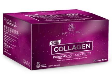 Naturalnest Plus Collagen 10.000 mg Takviye Edici Gıda 30 x 40 ml