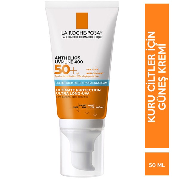 La Roche Posay Anthelios UVMune SPF50+ Nemlendirici Güneş Kremi 50 ml