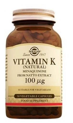 Solgar Vitamin K2 100 mcg 50 Kapsül