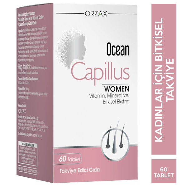 Orzax Ocean Capillus Women 60 Tablet