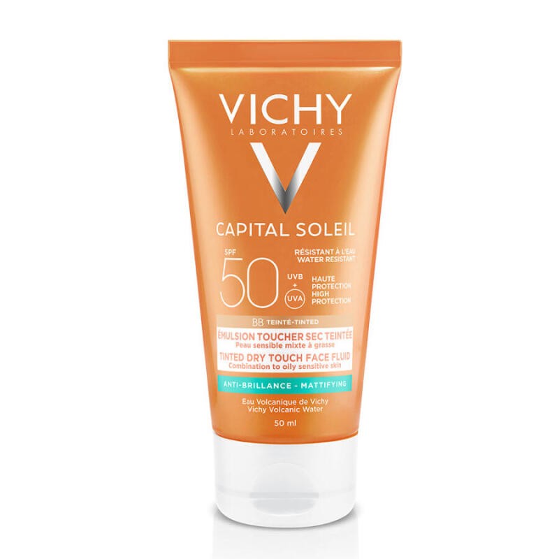 Vichy Capital Soleil SPF50+ Güneş Koruyucu BB Emülsiyon 50 ml - Renkli