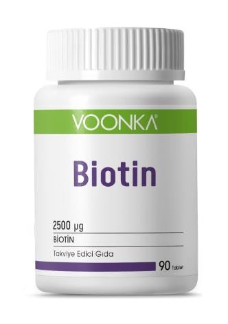 Voonka Biotin Saç ve Tırnak Güçlendirici 102 Tablet