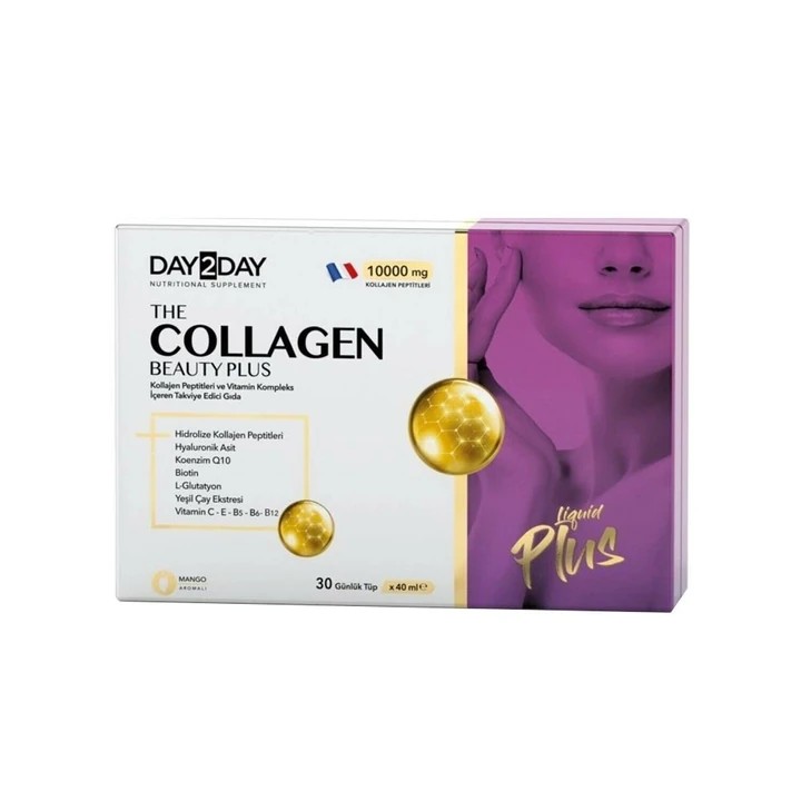 Day2Day The Collagen Beauty Plus Takviye Edici Gıda 40 ml x 30 Adet