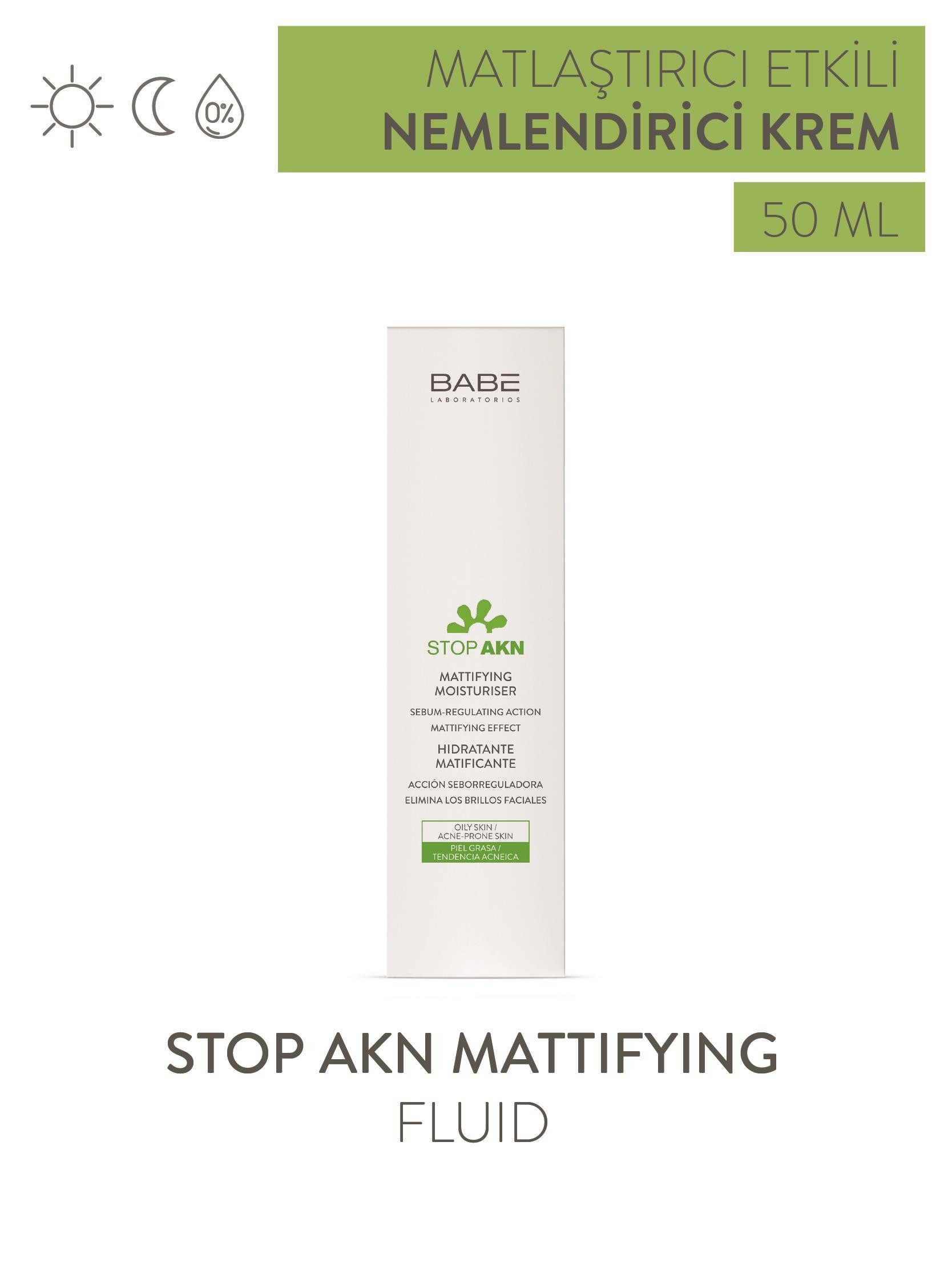 BABE STOP AKN MATTIFYING FLUID 50 ML