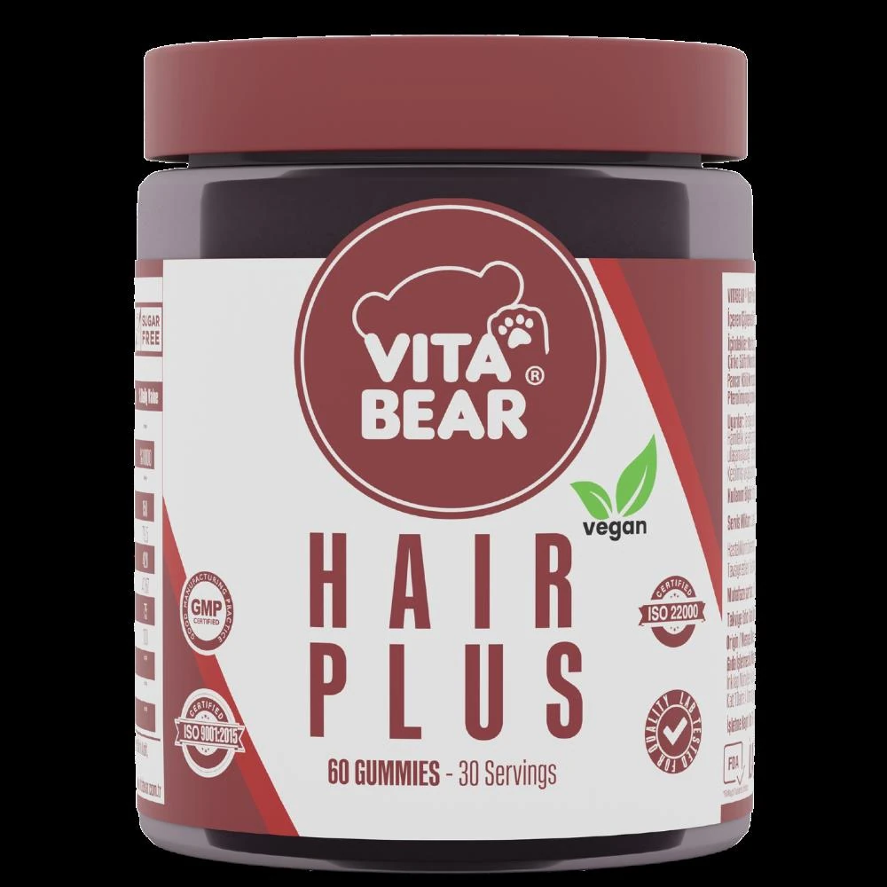 Vita Bear Hair Plus 60Gummies