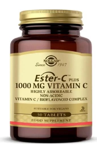 Solgar Ester C Plus 1000 mg 30 Kapsül