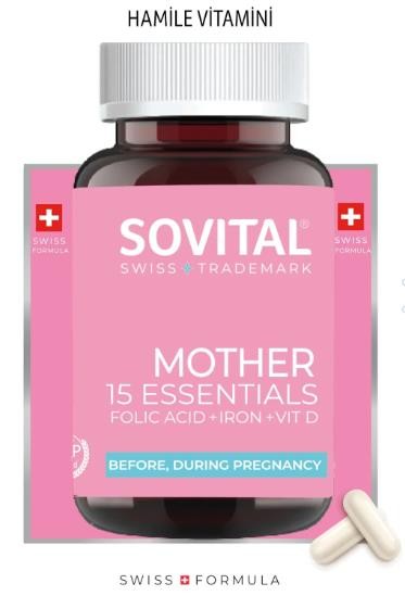 Sovital Mother Vitamins 60 Kapsül