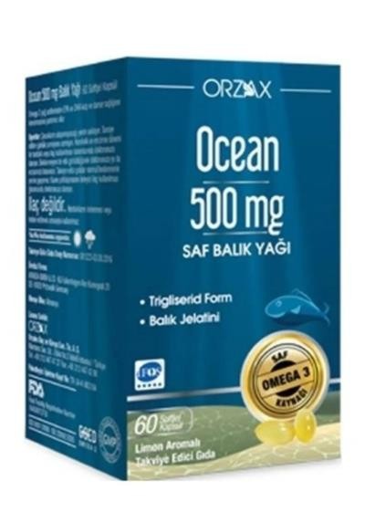 Orzax Ocean 500mg 60 Kapsül