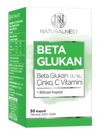 Naturalnest Beta Glukan 30 Hard Kapsül