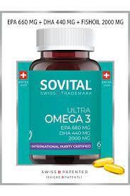 Sovital Ultra Omega 3 60 Kapsül