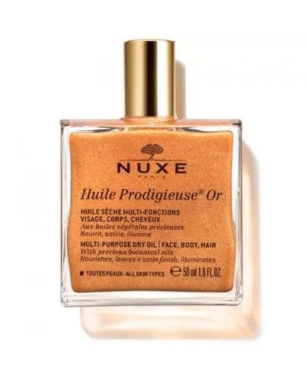 Nuxe Huile Prodigieuse OR - Altın Parıltılı Çok Amaçlı Kuru Yağ 50 ml