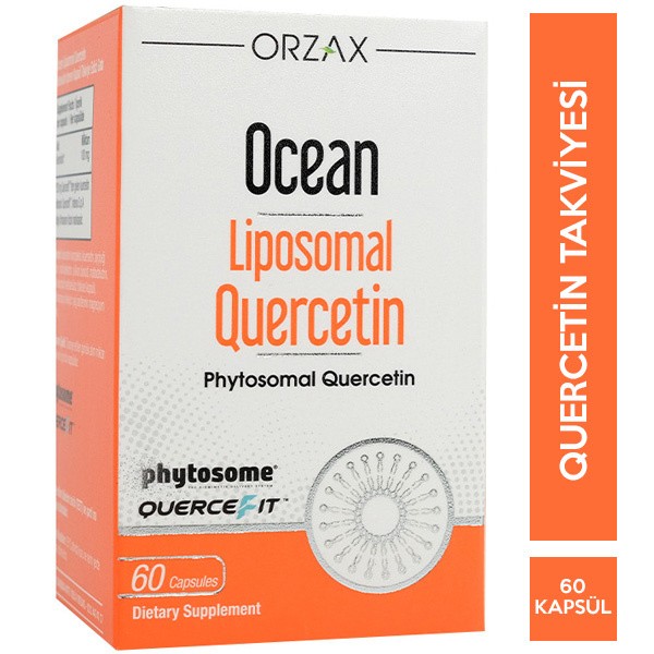 Orzax Ocean Liposomal Quercetin 100 mg 60 Kapsül