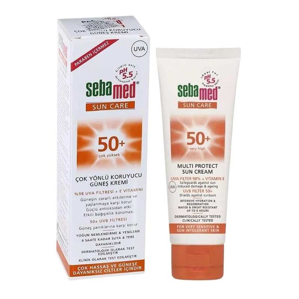 Sebamed SPF 50 Çok Yönlü Koruyucu Güneş Kremi 75 ml