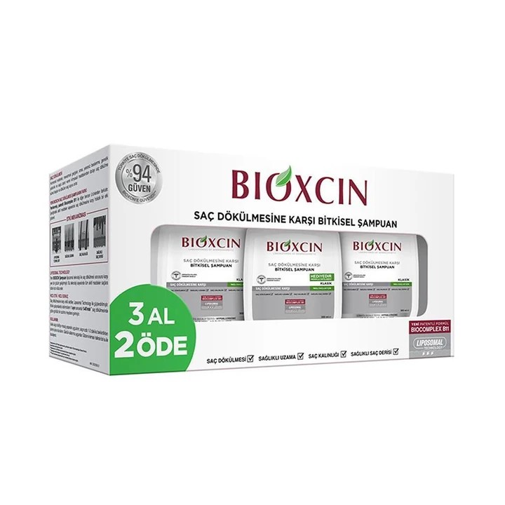 Bioxcin Genesis 3 Al 2 Öde Yağlı Saçlar İçin Şampuan