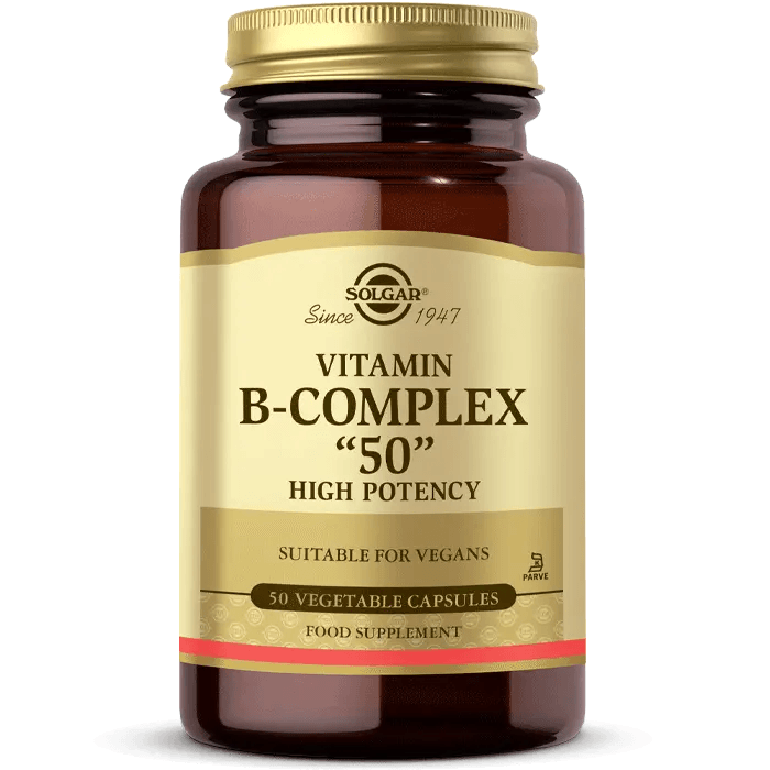Solgar Vitamin B-Complex 50 - 50 Bitkisel Kapsül