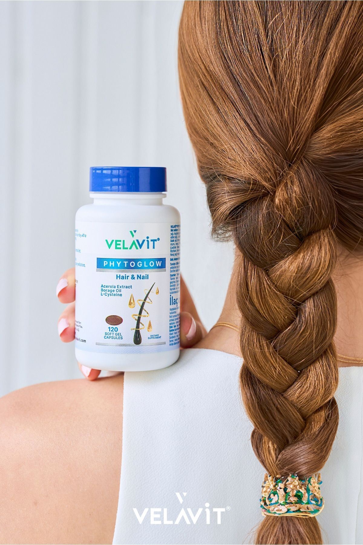 VELAVIT PHYTOGLOW HAIR&NAIL 120 SOFTGEL CAPSULE
