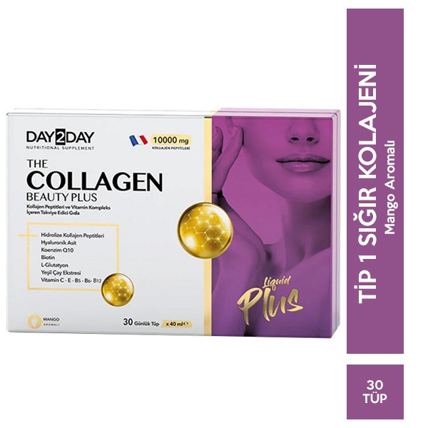 Day2Day The Collagen Beauty Plus Takviye Edici Gıda 40 ml x 30 Adet