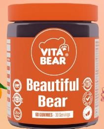 Vita Bear Beautiful Bear Cilt Vitamini 60 Adet