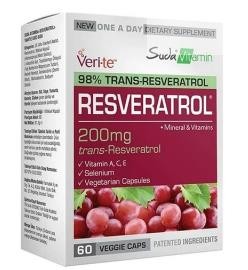 Suda Vitamin Resveratrol 60 Bitkisel Kapsül