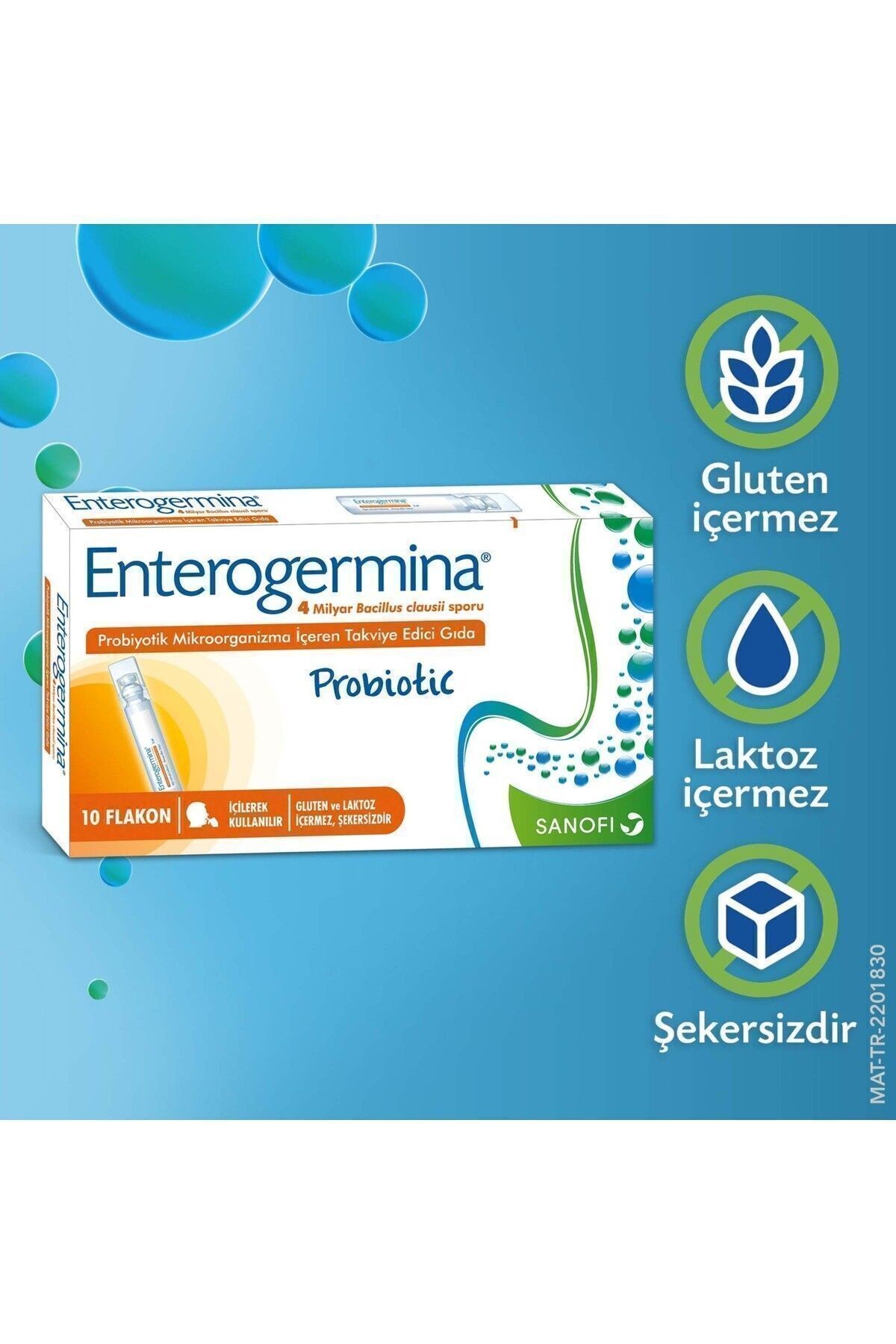ENTEROGERMINA 10 FLK YETISKIN