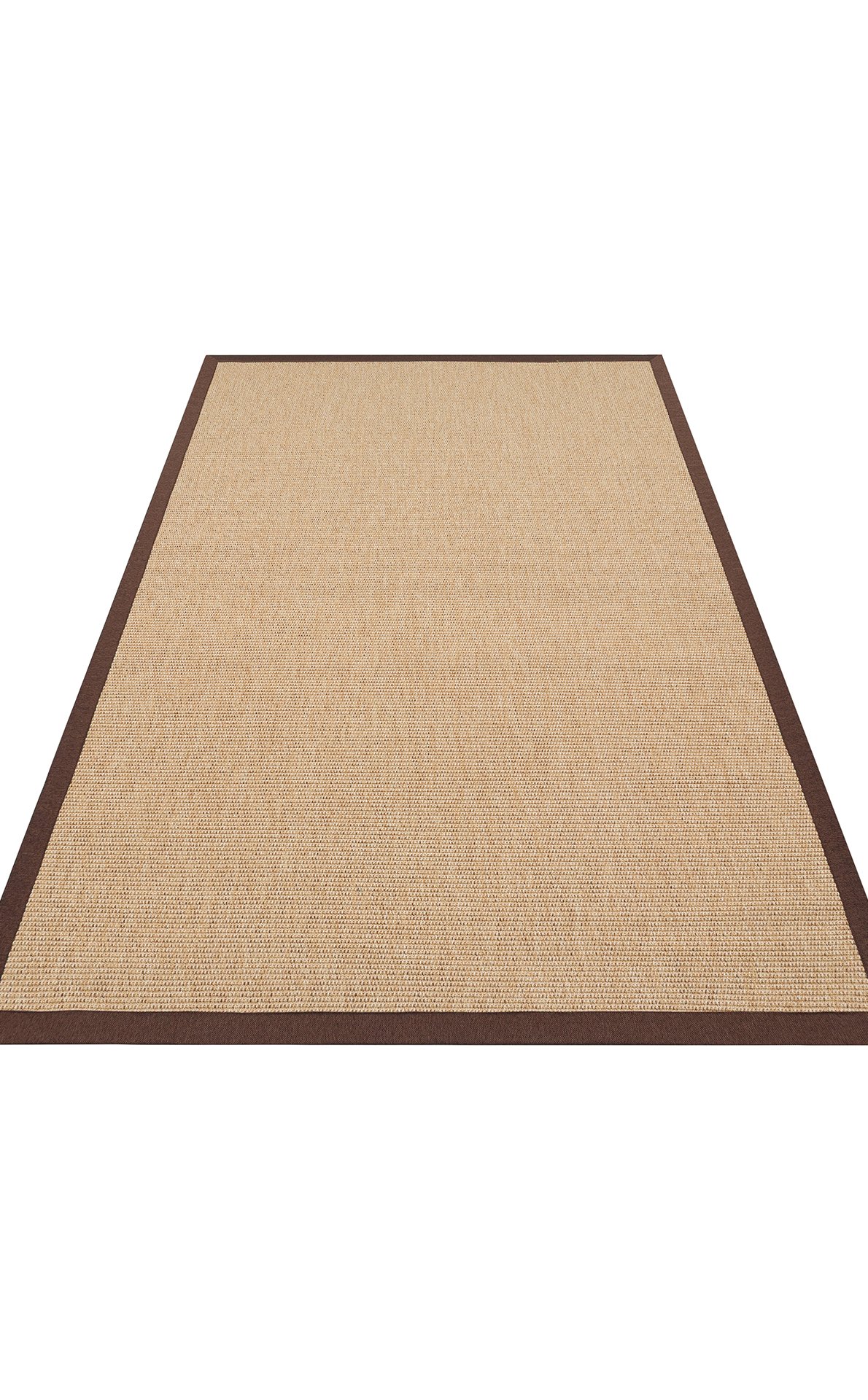 Sisal Bordur Serisi - Natural Dokuma Kahve Bordür
