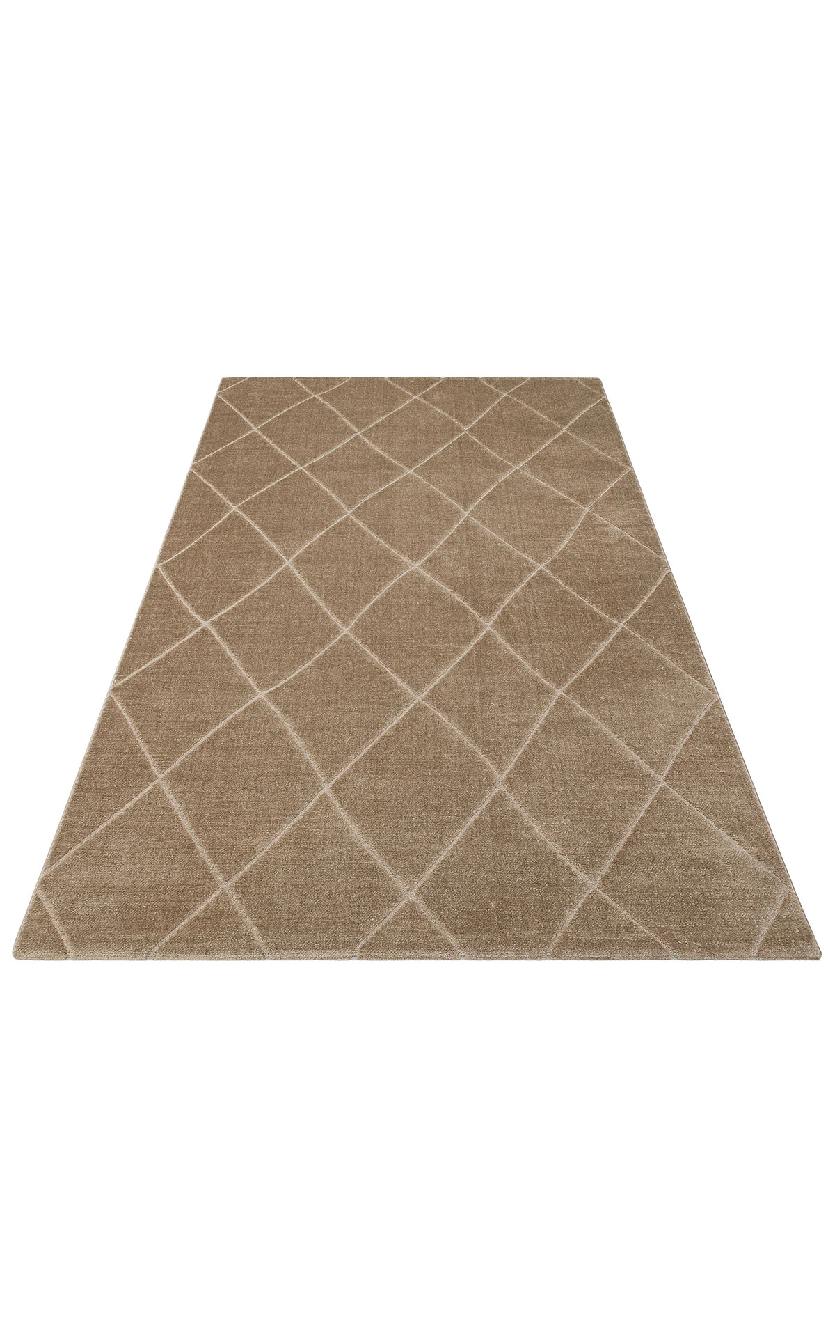 Yumuşak Dokulu Hav Vermez Halı Vizon