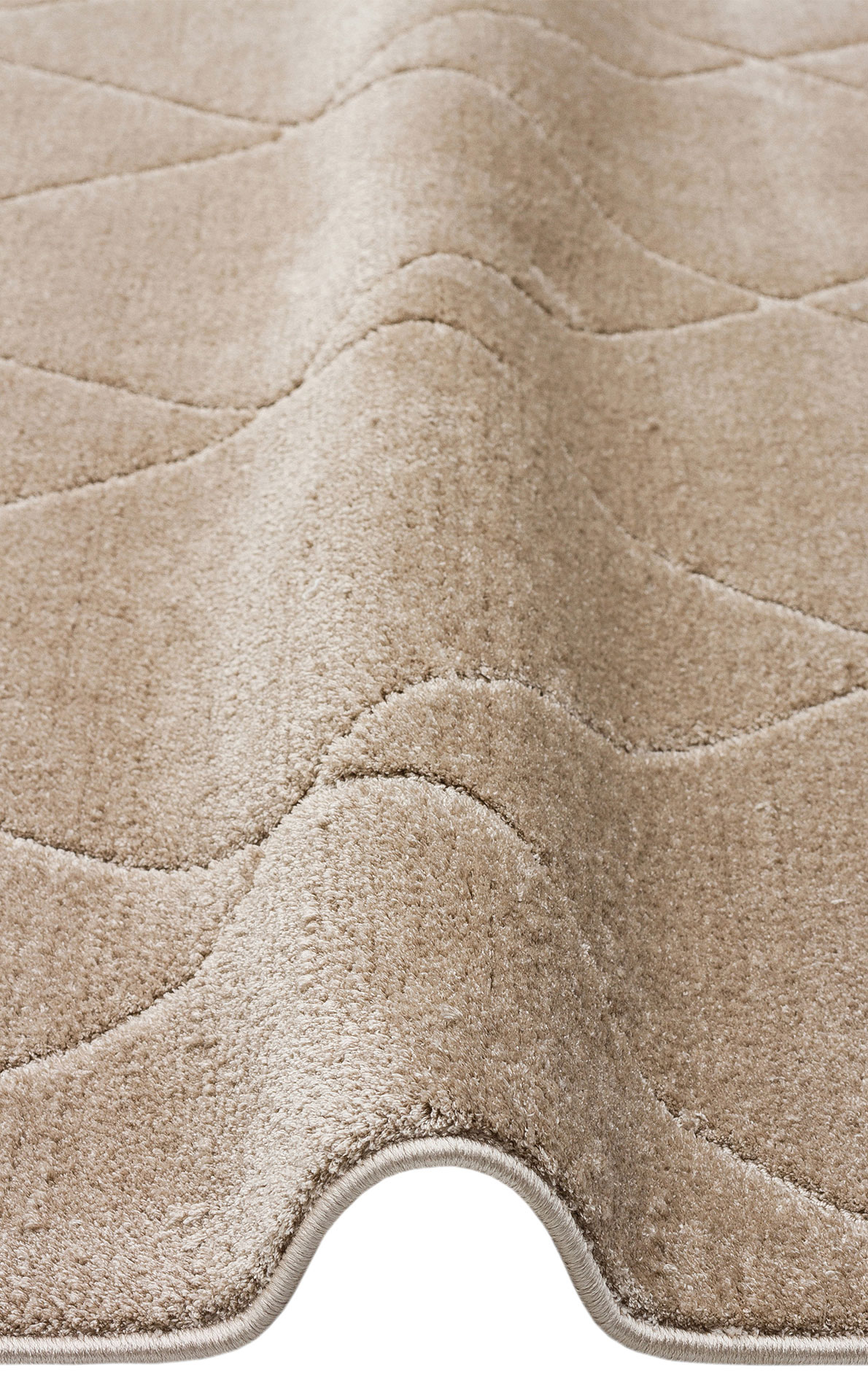 Yumuşak Dokulu Hav Vermez Halı Vizon