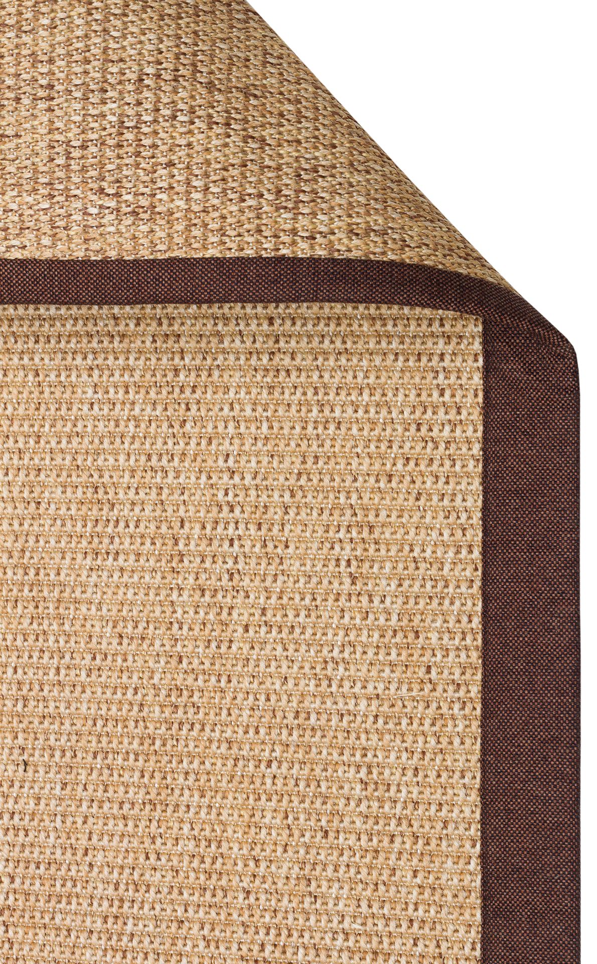 Sisal Bordur Serisi - Natural Dokuma Kahve Bordür