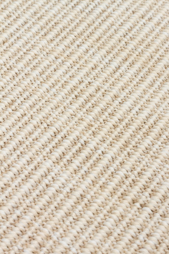 Sisal Bordur Serisi - Krem Dokuma Bej Bordür