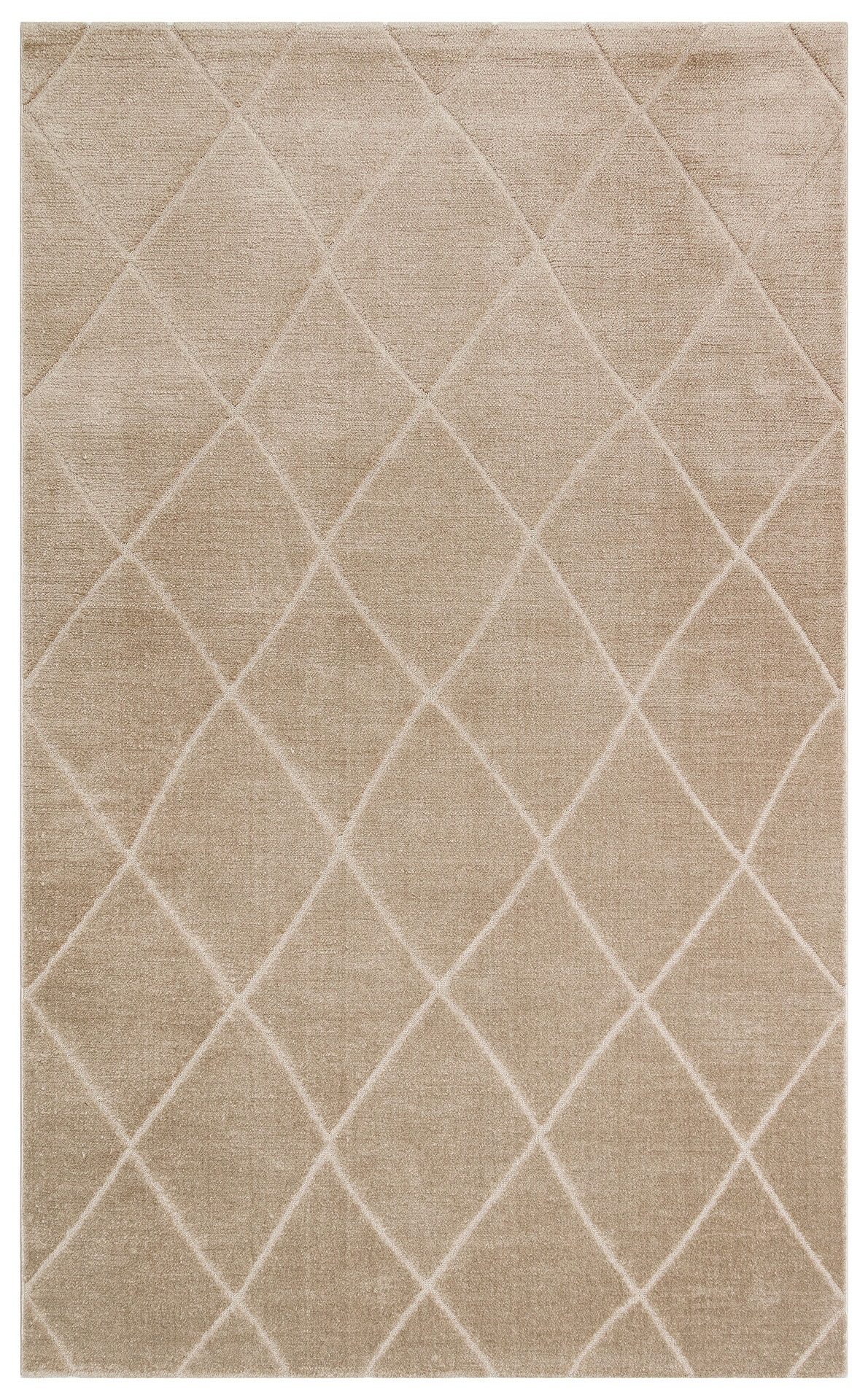 Yumuşak Dokulu Hav Vermez Halı Vizon