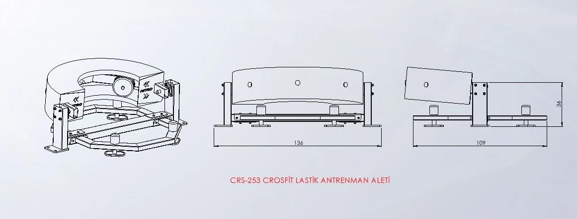 Crosfit Lastik Antrenman Aleti