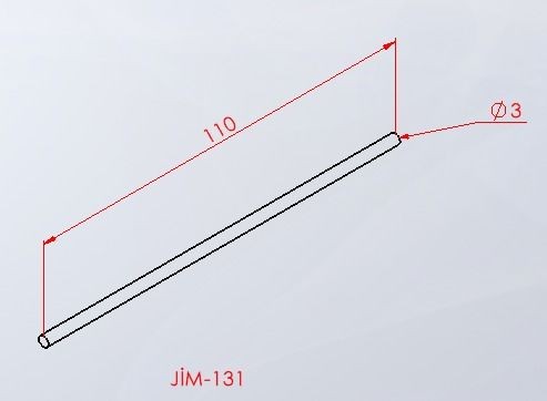 JİMNASTİK SOPASI 110CM