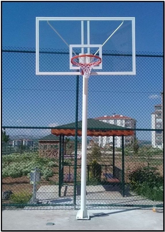 TEK DİREKLİ BASKETBOL POTASI (105*180)